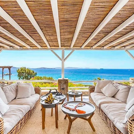 ヴィラ Waterfront Dream Mykonos Town
